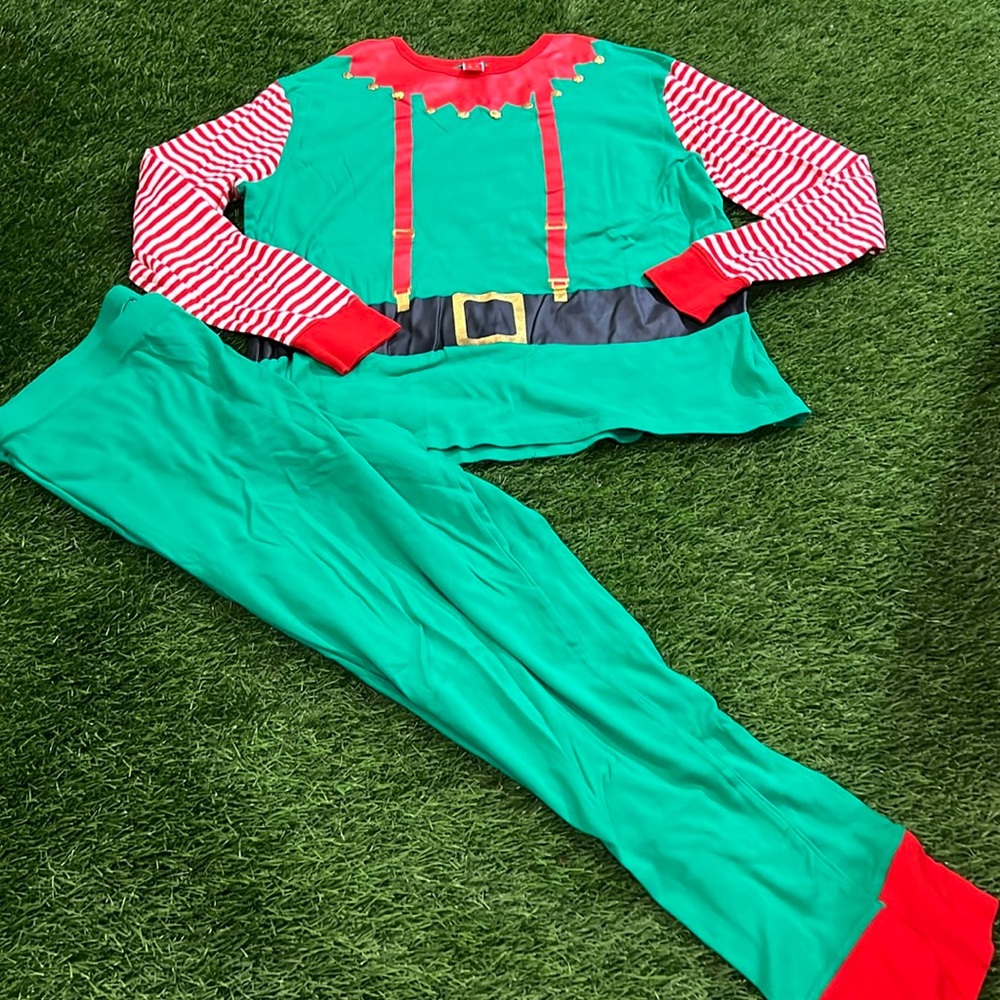 Men’s Family Pajamas - Fitted - Elf